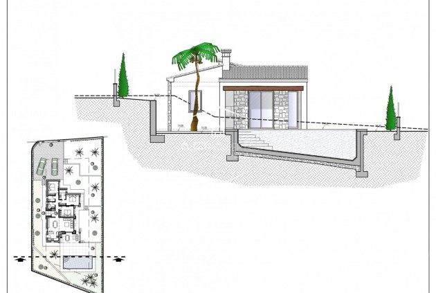 Nueva construcción  - Villa / Independiente -
Benissa - Fanadix