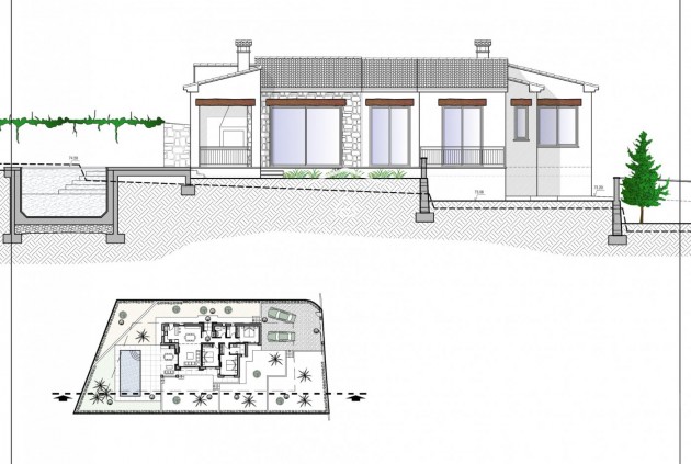 Nueva construcción  - Villa / Independiente -
Benissa - Fanadix