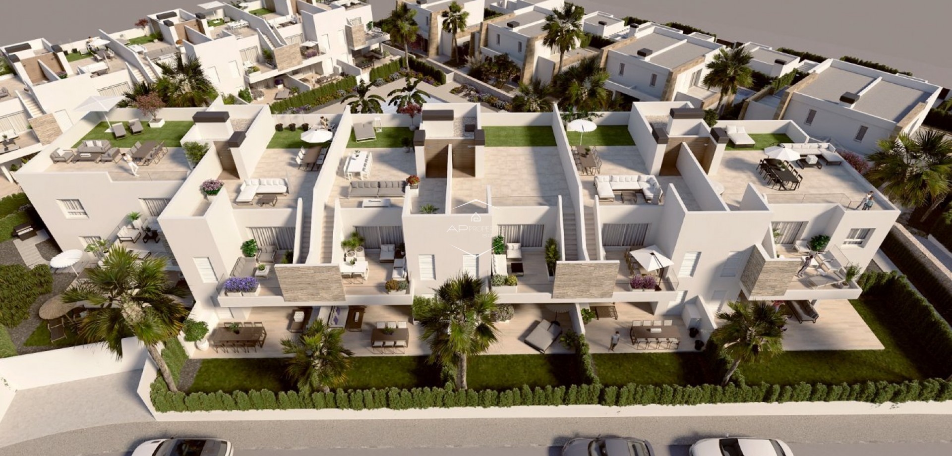 Nieuwbouw Woningen - Bungalow -
Algorfa - La Finca