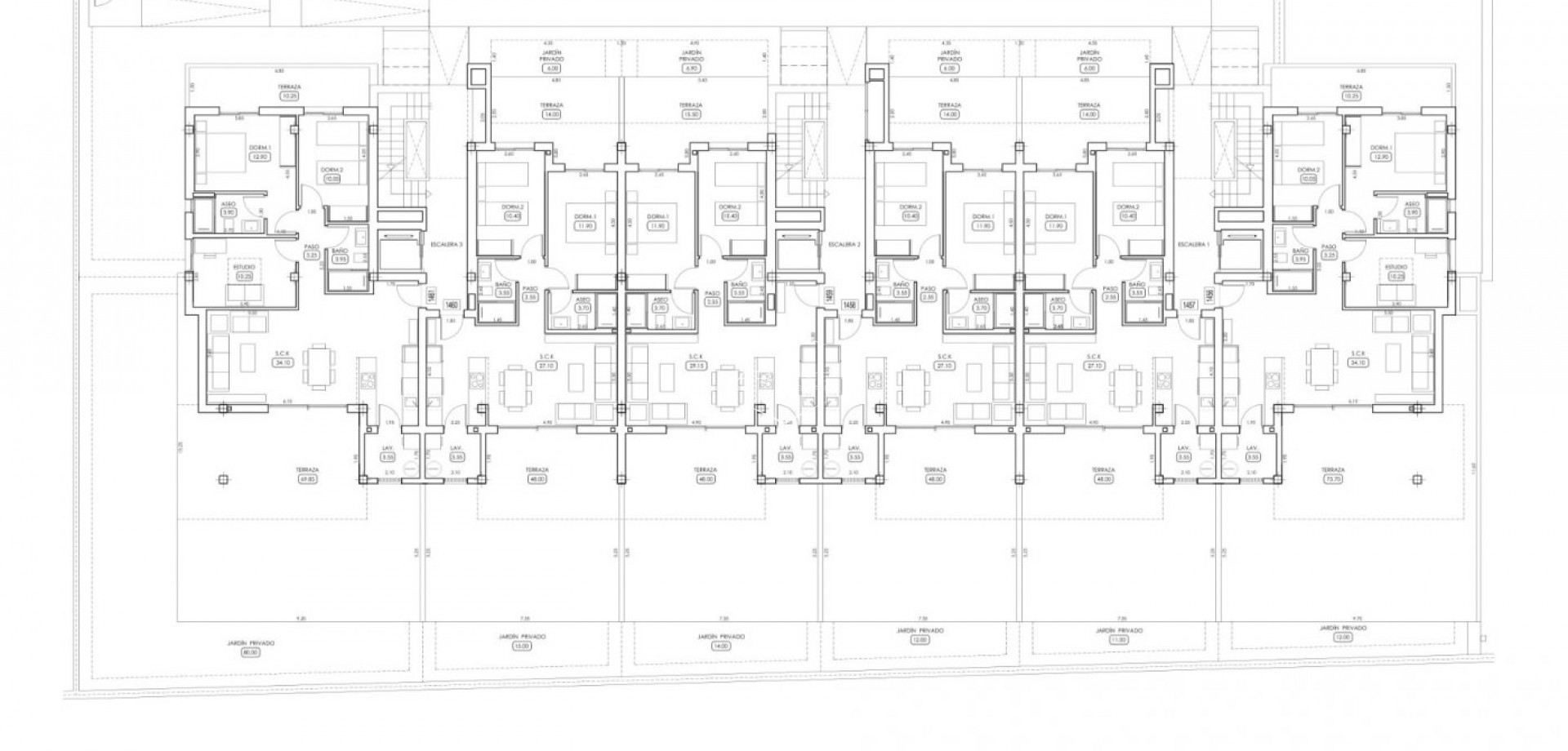 Nieuwbouw Woningen - Bungalow -
Algorfa - La Finca