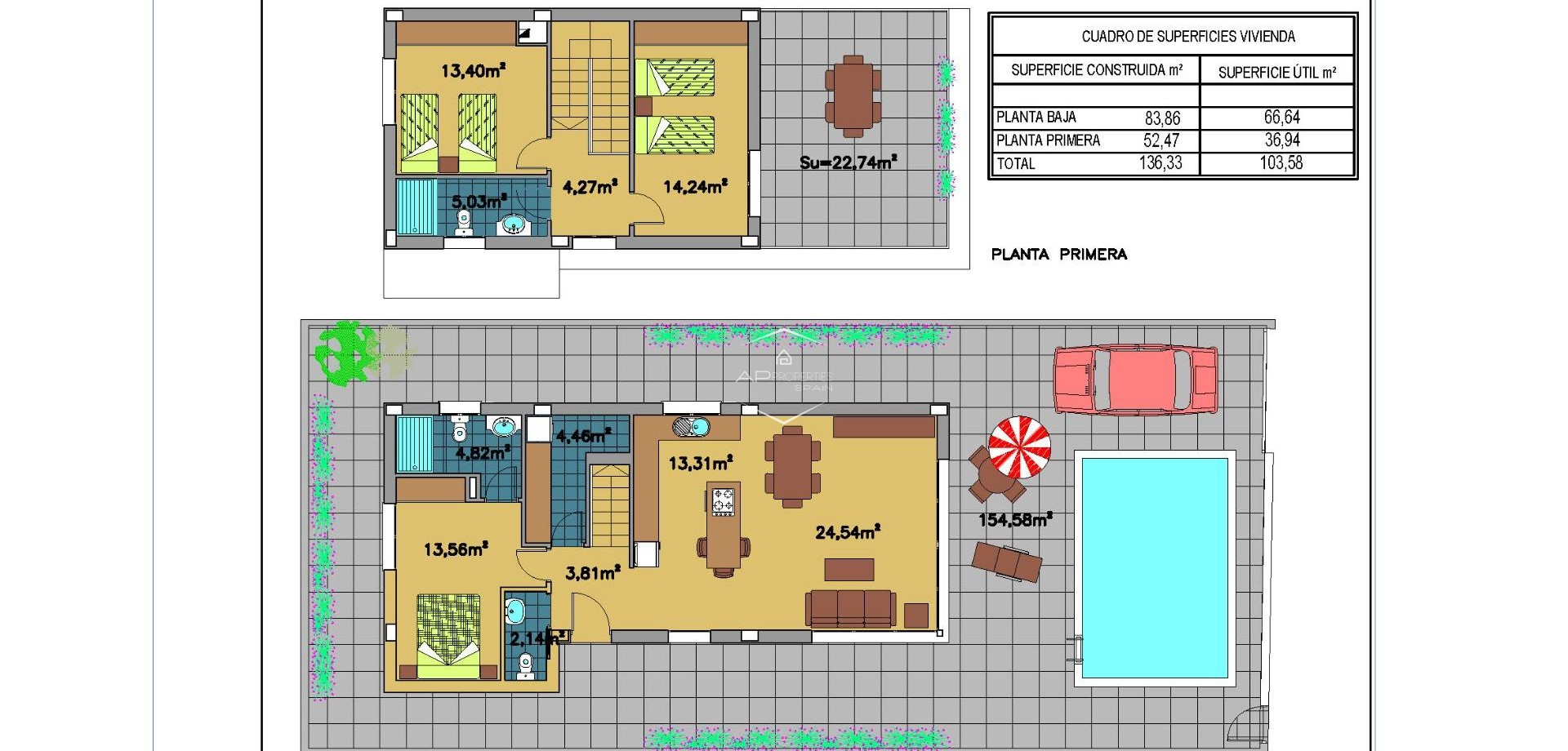 Nueva construcción  - Villa / Independiente -
Pilar de la Horadada