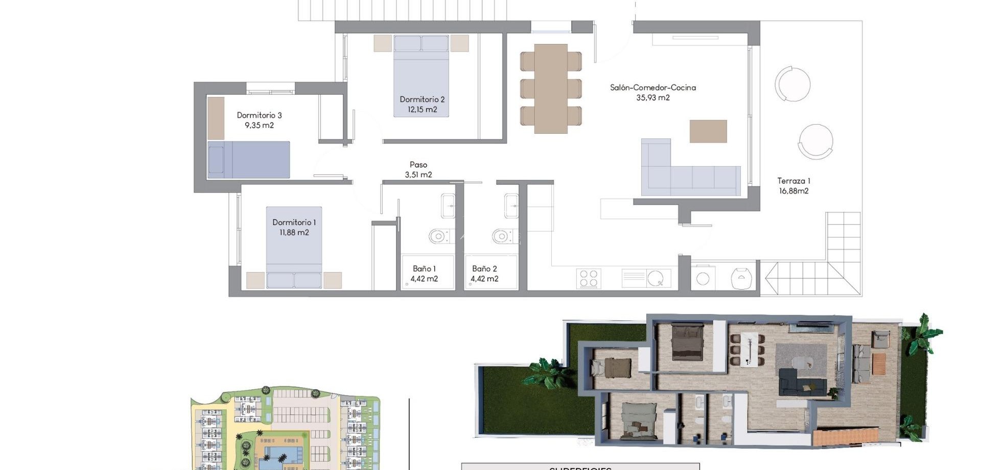 Nouvelle construction - Bungalow -
Finestrat - Finestrat Hills