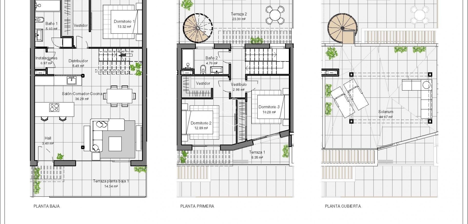 Nieuwbouw Woningen - Geschakelde woning -
Polop - Urbanizaciones