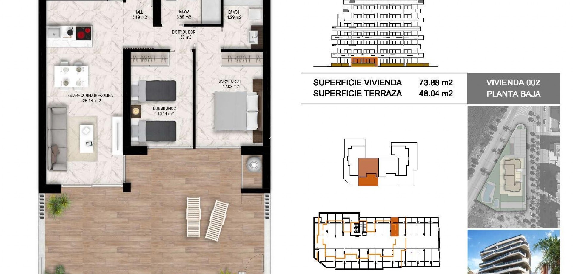 Nieuwbouw Woningen - Appartement / flat -
Guardamar del Segura - Puerto