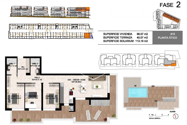 Nowy budynek - Apartment - Penthouse -
Orihuela Costa - Playa Flamenca