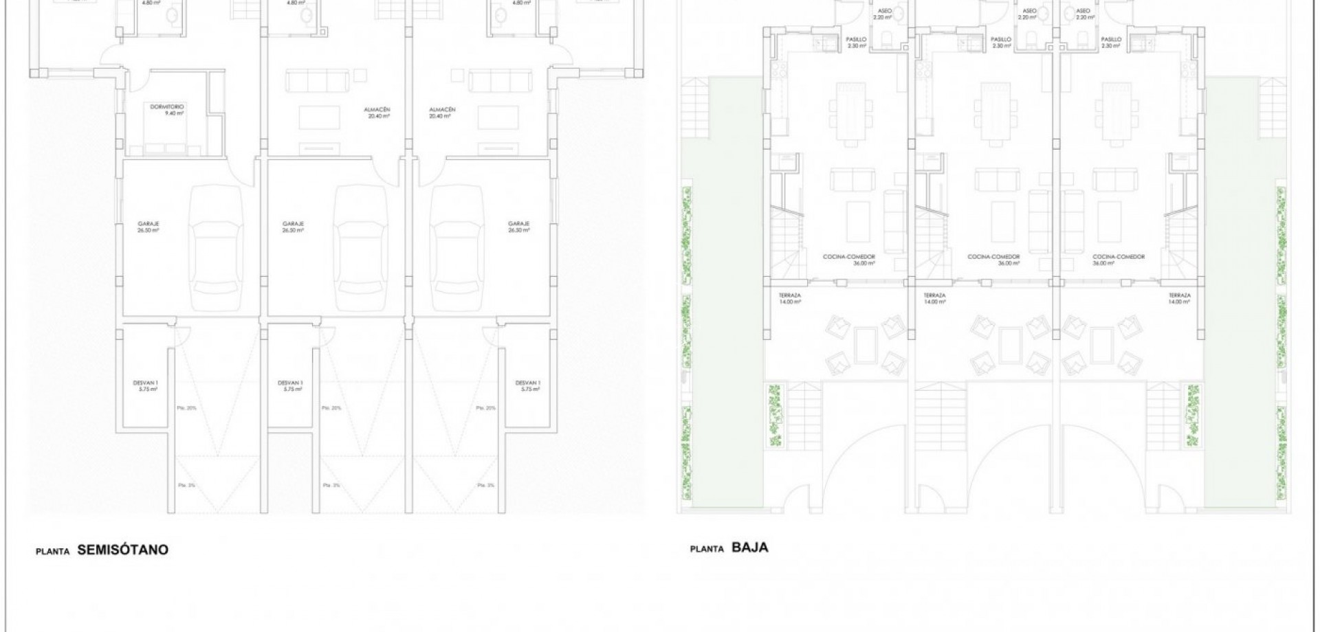 Nieuwbouw Woningen - Geschakelde woning -
Torrevieja - Los Altos