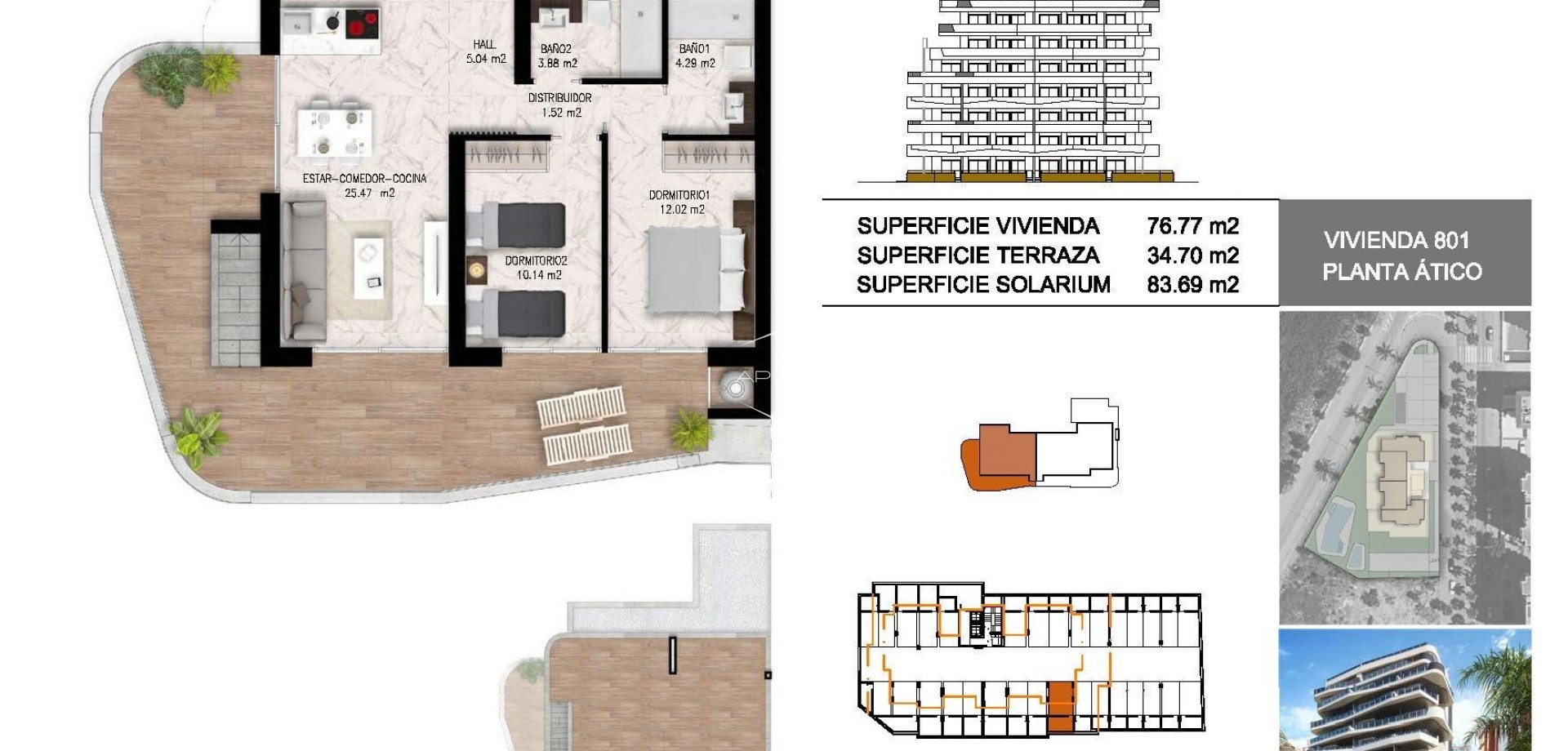 Nueva construcción  - Apartment - Penthouse -
Guardamar del Segura - Puerto