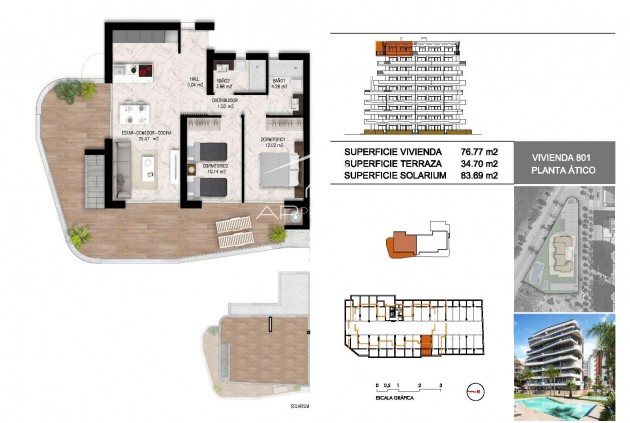 Nowy budynek - Apartment - Penthouse -
Guardamar del Segura - Puerto