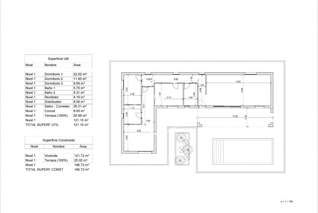 Nieuwbouw Woningen - Villa / Vrijstaand -
Pinoso - Lel