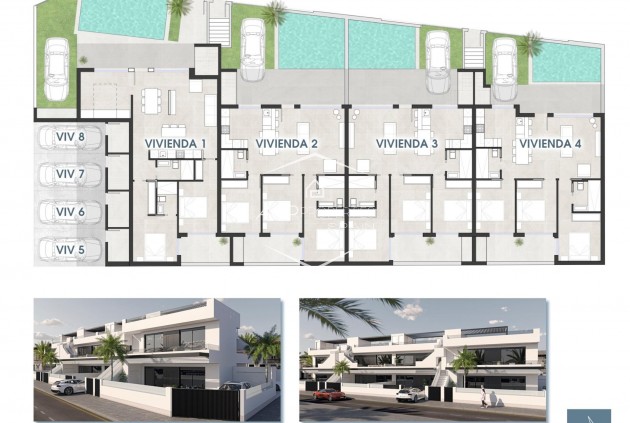 Nieuwbouw Woningen - Bungalow -
San Pedro del Pinatar - Las Esperanzas