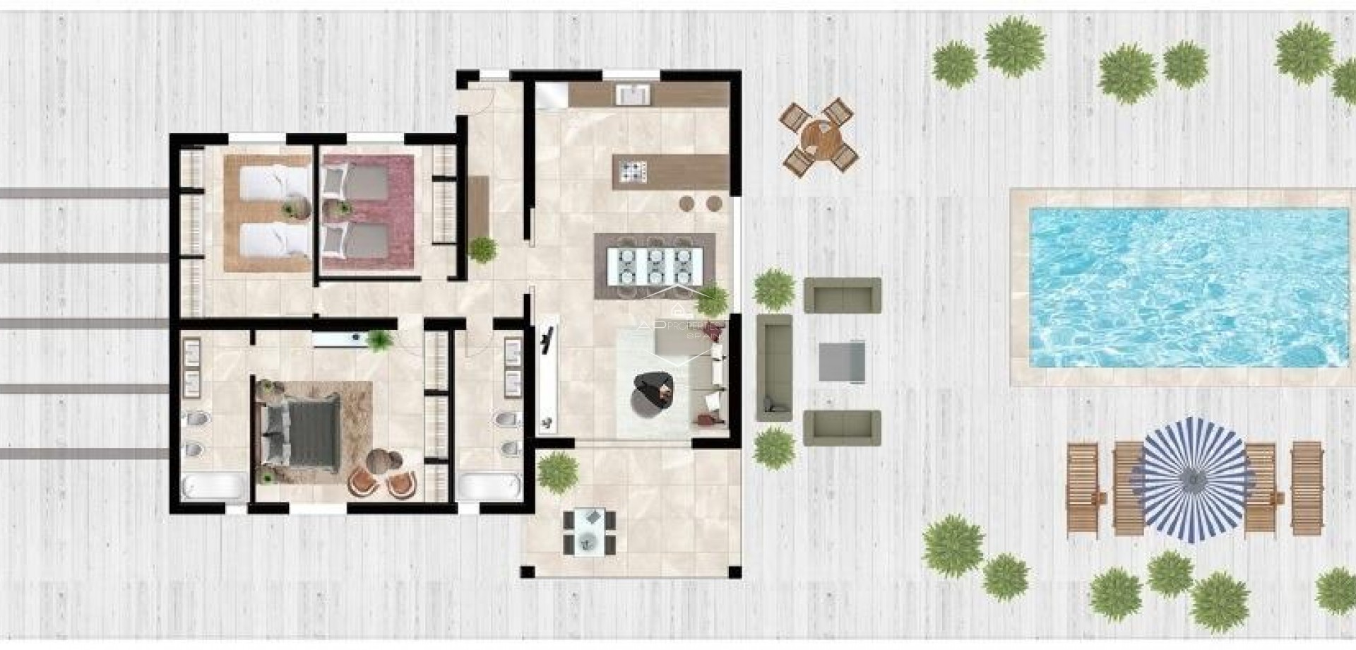 Nieuwbouw Woningen - Villa / Vrijstaand -
Hondón de las Nieves - La Canalosa