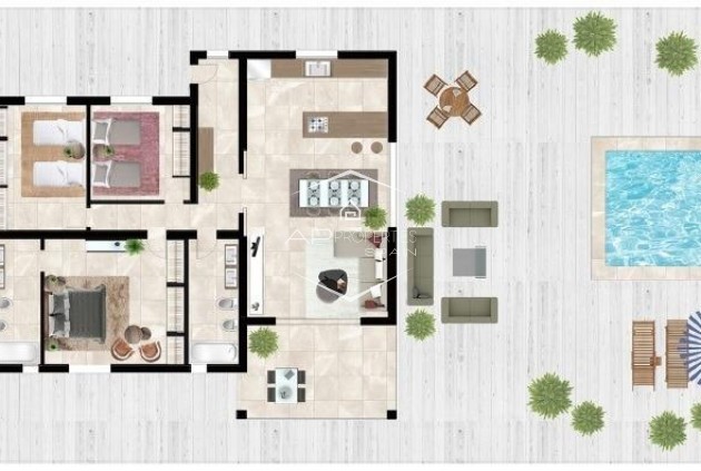 Nieuwbouw Woningen - Villa / Vrijstaand -
Hondón de las Nieves - La Canalosa