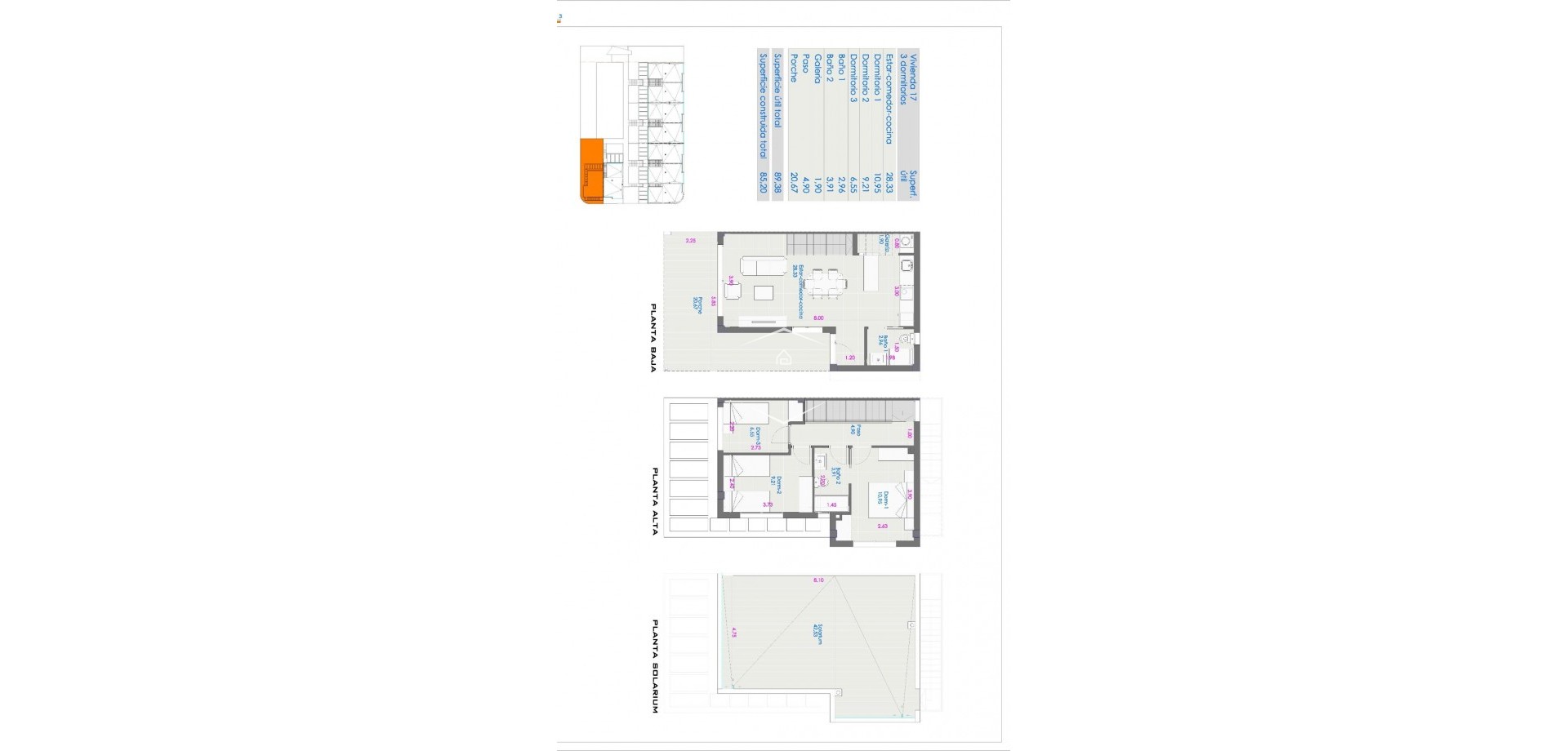 Nieuwbouw Woningen - Geschakelde woning -
Orihuela Costa - PAU 26