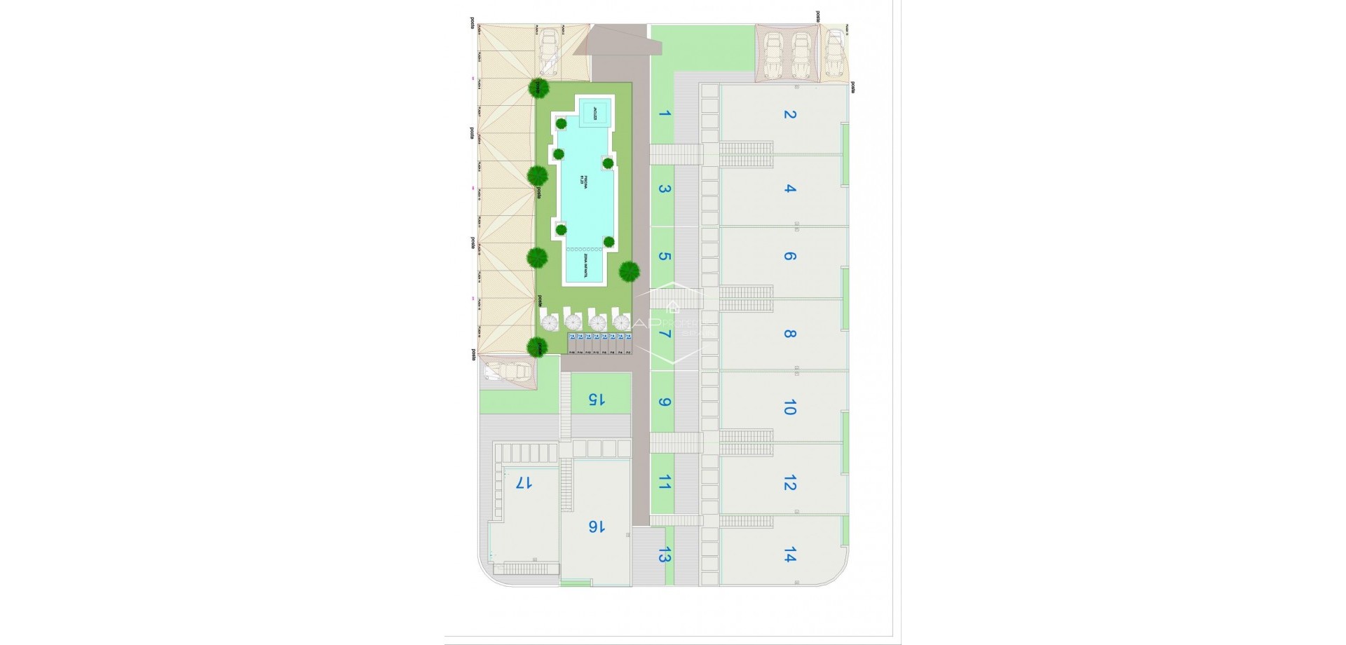 Nieuwbouw Woningen - Geschakelde woning -
Orihuela Costa - PAU 26