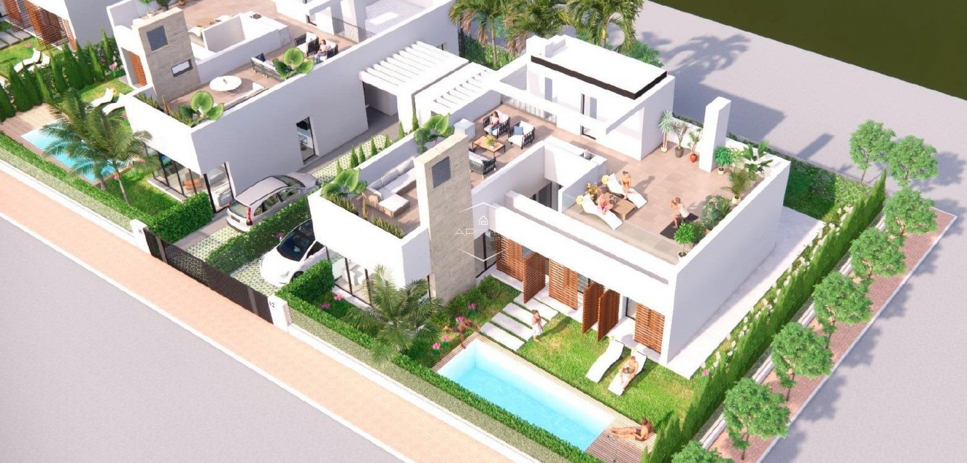 Nieuwbouw Woningen - Villa / Vrijstaand -
Torre Pacheco - Santa Rosalia