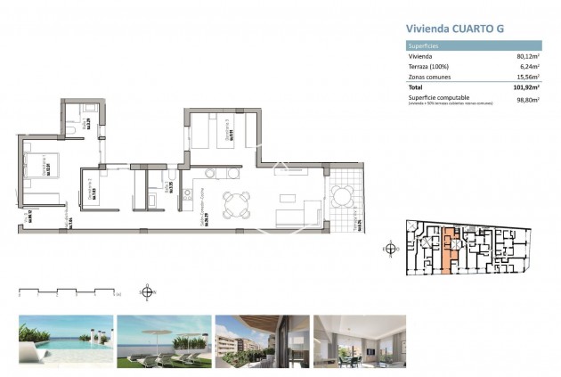 Nieuwbouw Woningen - Apartment - Penthouse -
Guardamar del Segura - Pueblo