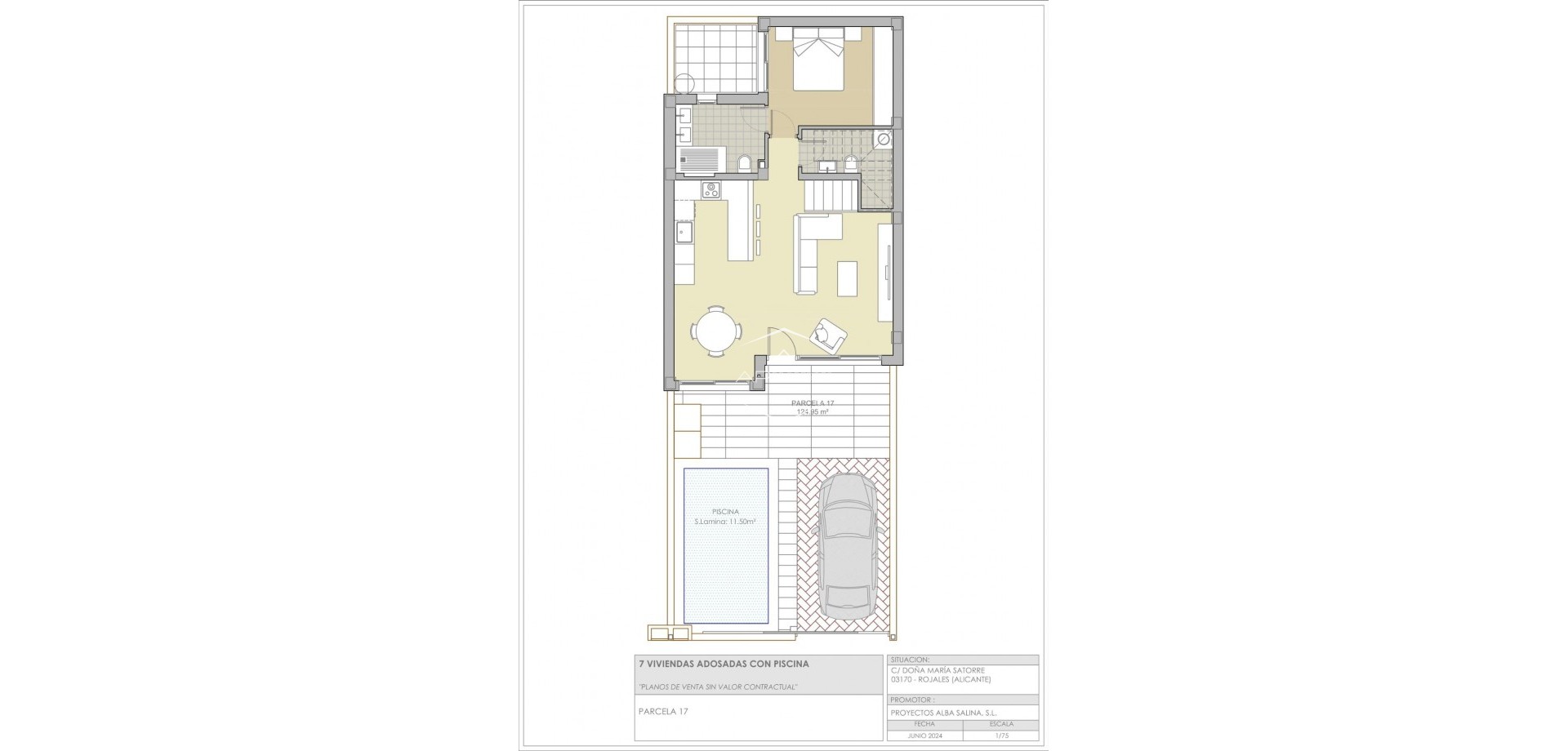 Nieuwbouw Woningen - Geschakelde woning -
Rojales - Benimar