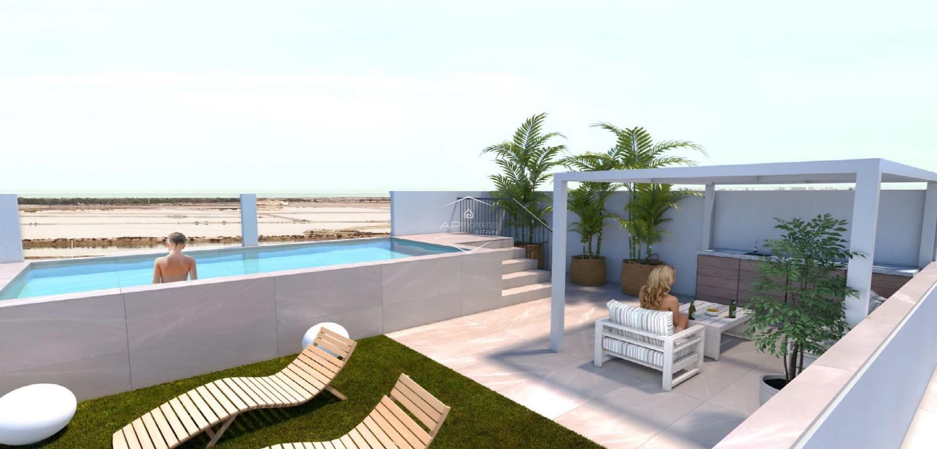 Nieuwbouw Woningen - Bungalow -
San Pedro del Pinatar - Lo pagan