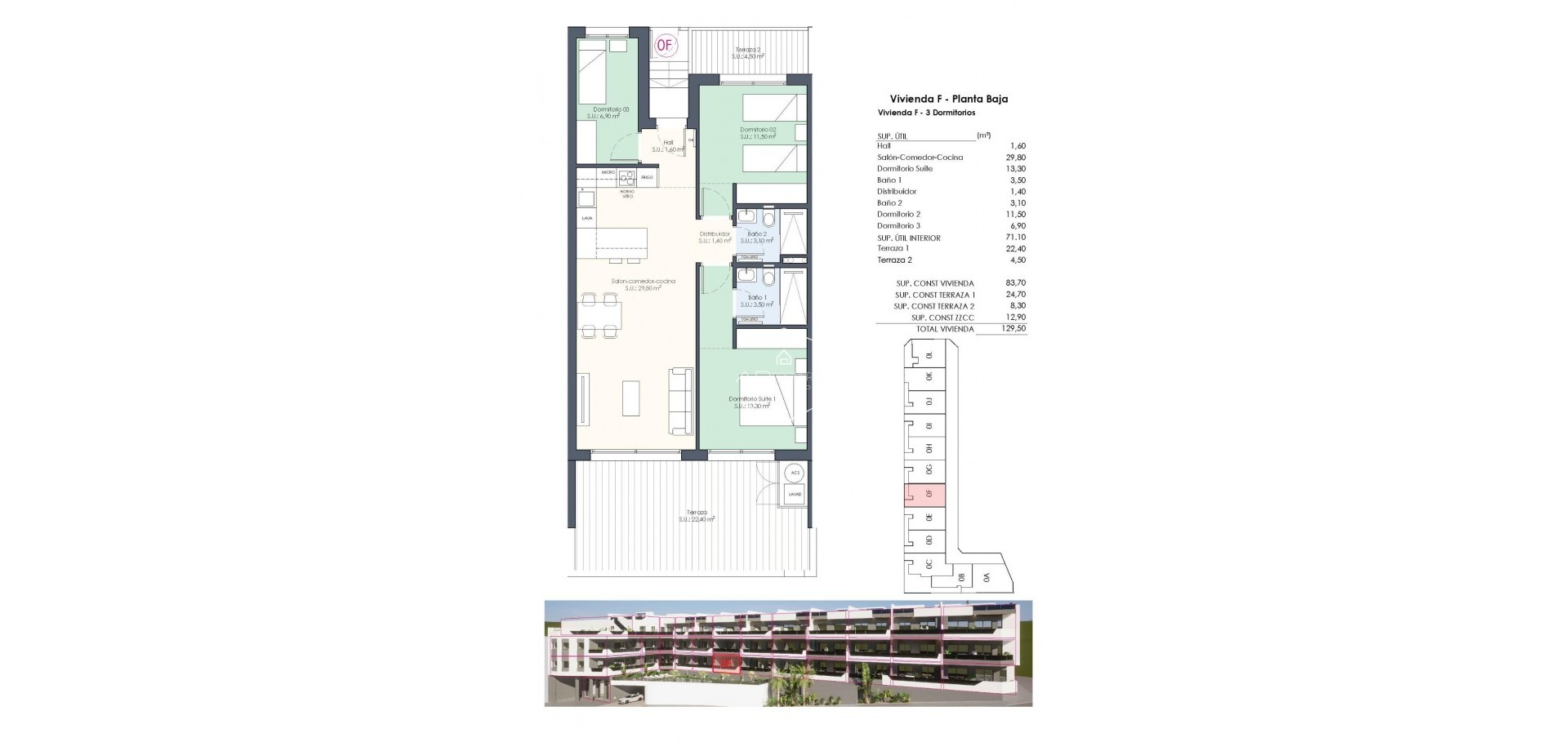 Nieuwbouw Woningen - Appartement / flat -
Benijofar