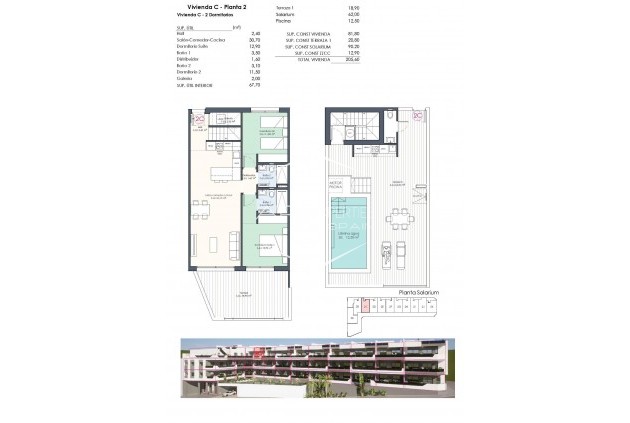 Nieuwbouw Woningen - Apartment - Penthouse -
Benijofar