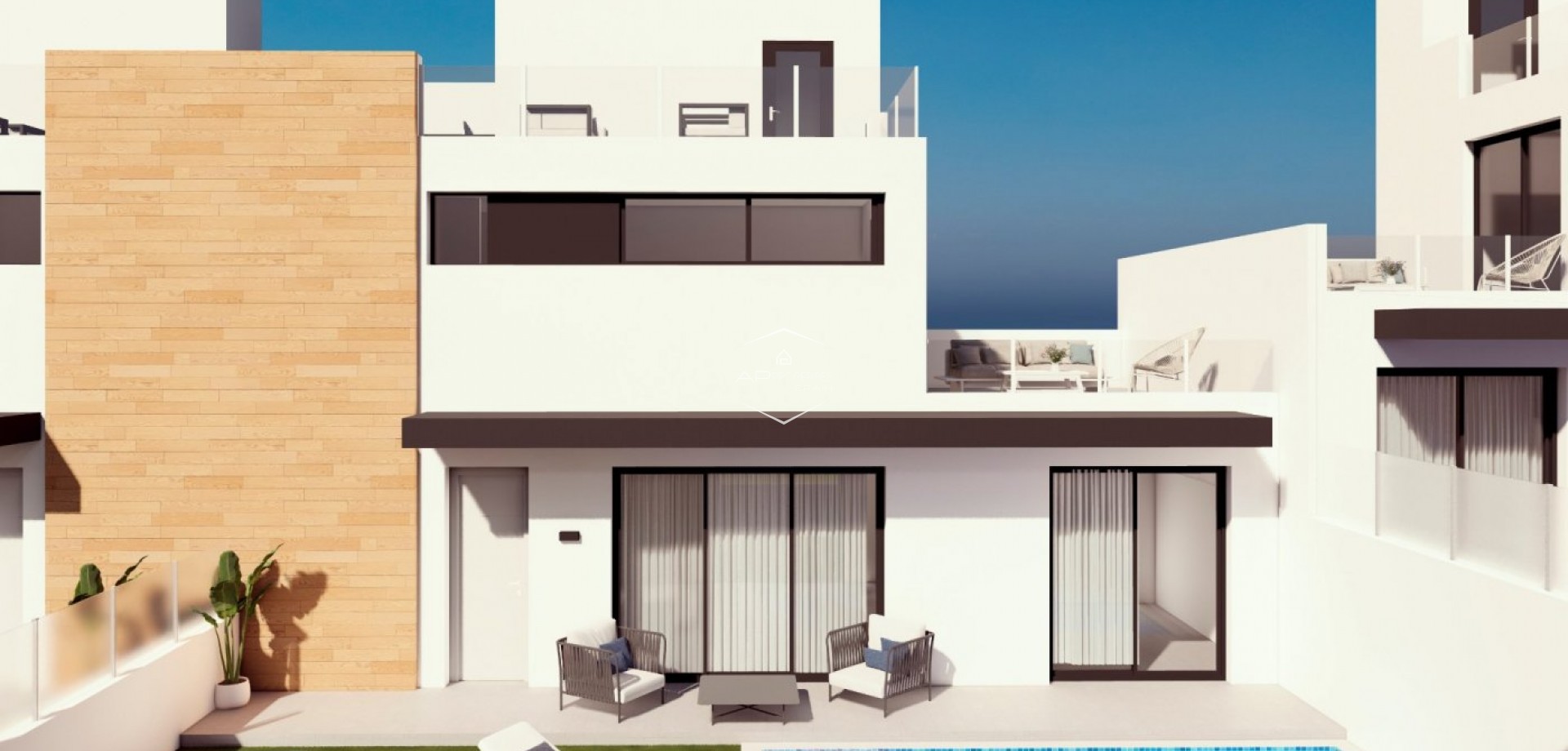 Nieuwbouw Woningen - Geschakelde woning -
Orihuela Costa - Las Filipinas