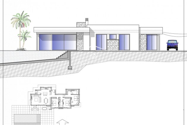 Nouvelle construction - Villa / Indépendante -
Calpe - Pla Roig