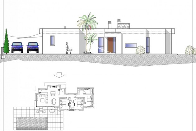 Nueva construcción  - Villa / Independiente -
Calpe - Pla Roig