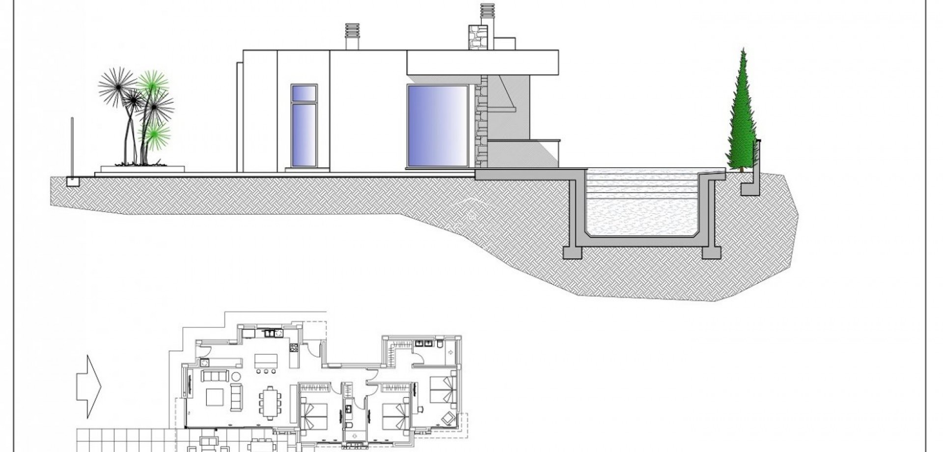 Nueva construcción  - Villa / Independiente -
Calpe - Pla Roig