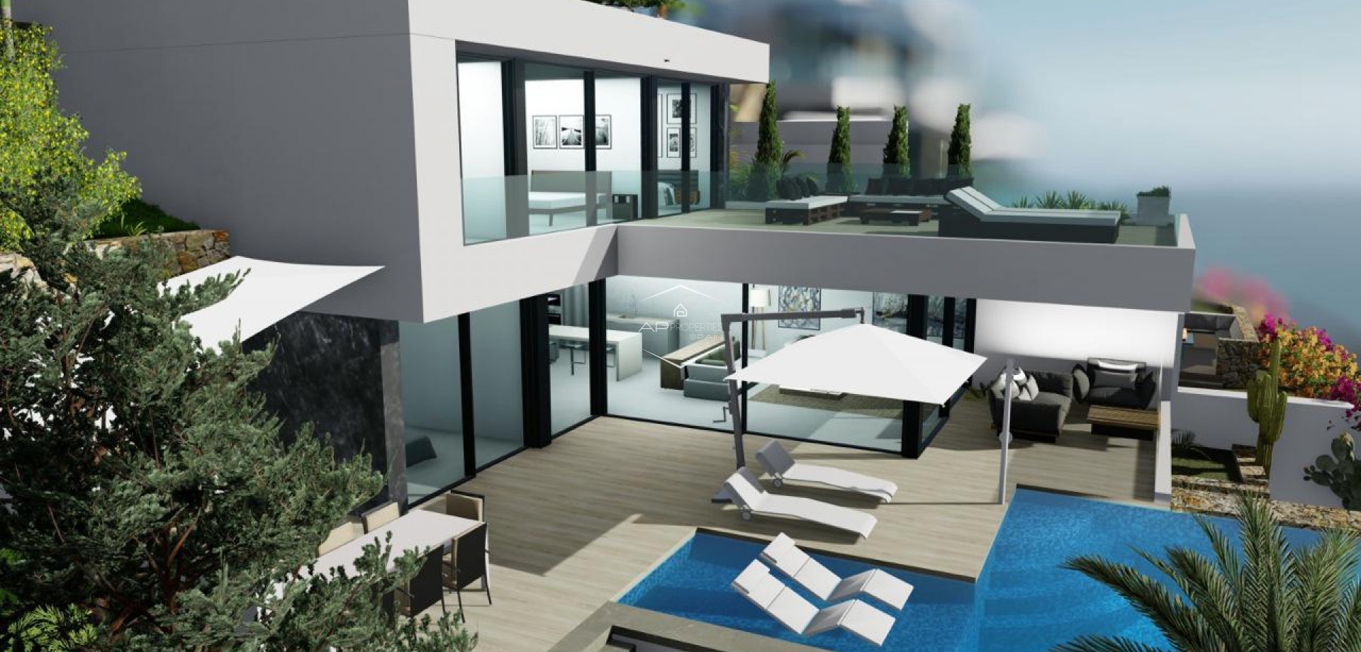 Nieuwbouw Woningen - Villa / Vrijstaand -
Calpe - Maryvilla