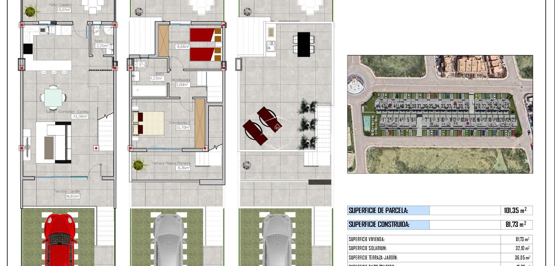 Nieuwbouw Woningen - Geschakelde woning -
Cox - Sin Zona