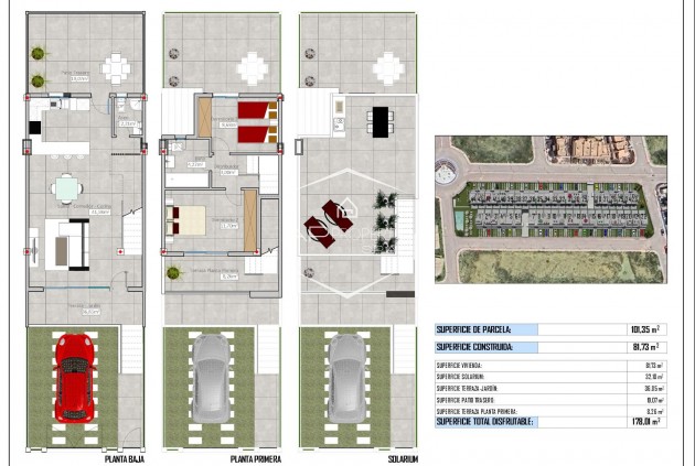 Nieuwbouw Woningen - Geschakelde woning -
Cox - Sin Zona