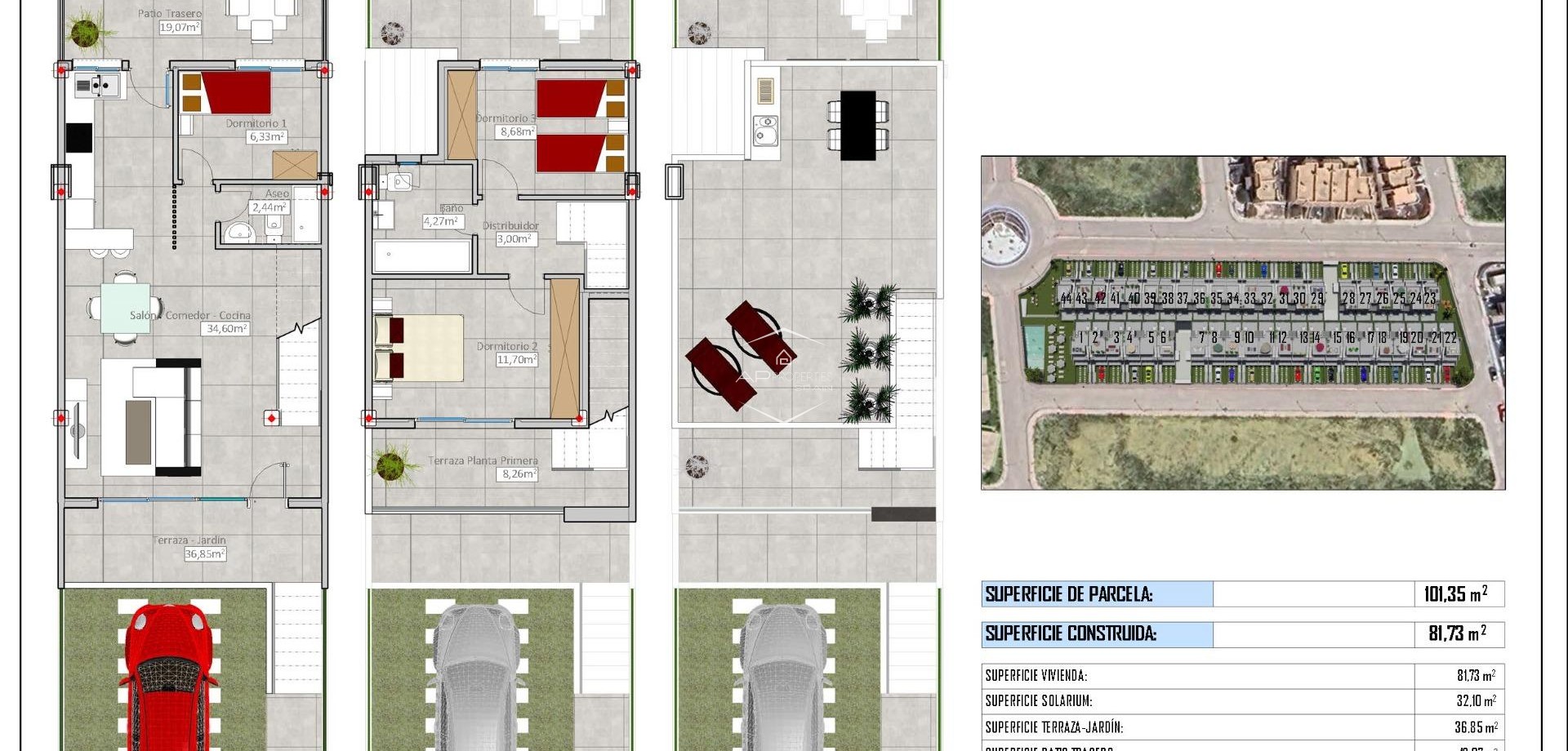 Nieuwbouw Woningen - Geschakelde woning -
Cox - Sin Zona