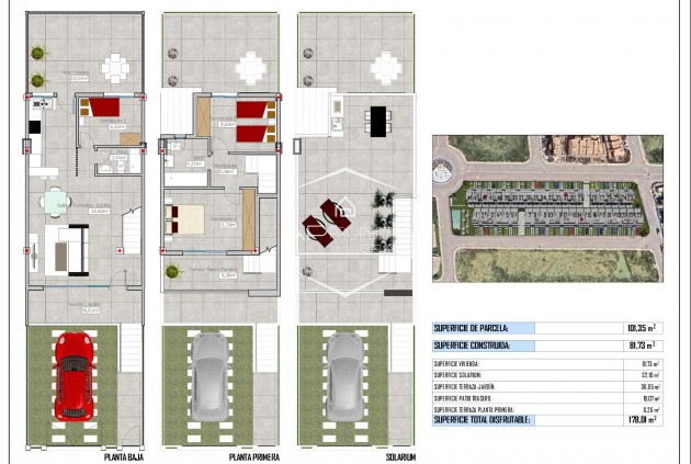 Nieuwbouw Woningen - Geschakelde woning -
Cox - Sin Zona