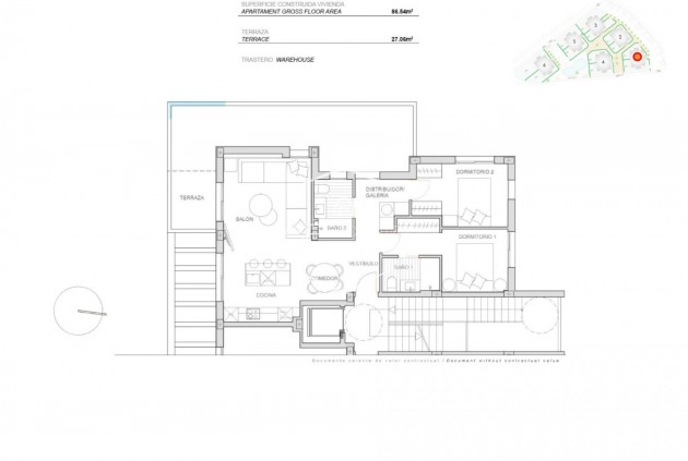 Nueva construcción  - Apartamento / piso -
Torre Pacheco - Santa Rosalia