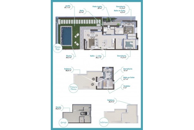 Nueva construcción  - Villa / Independiente -
Los Alcázares - Serena Golf