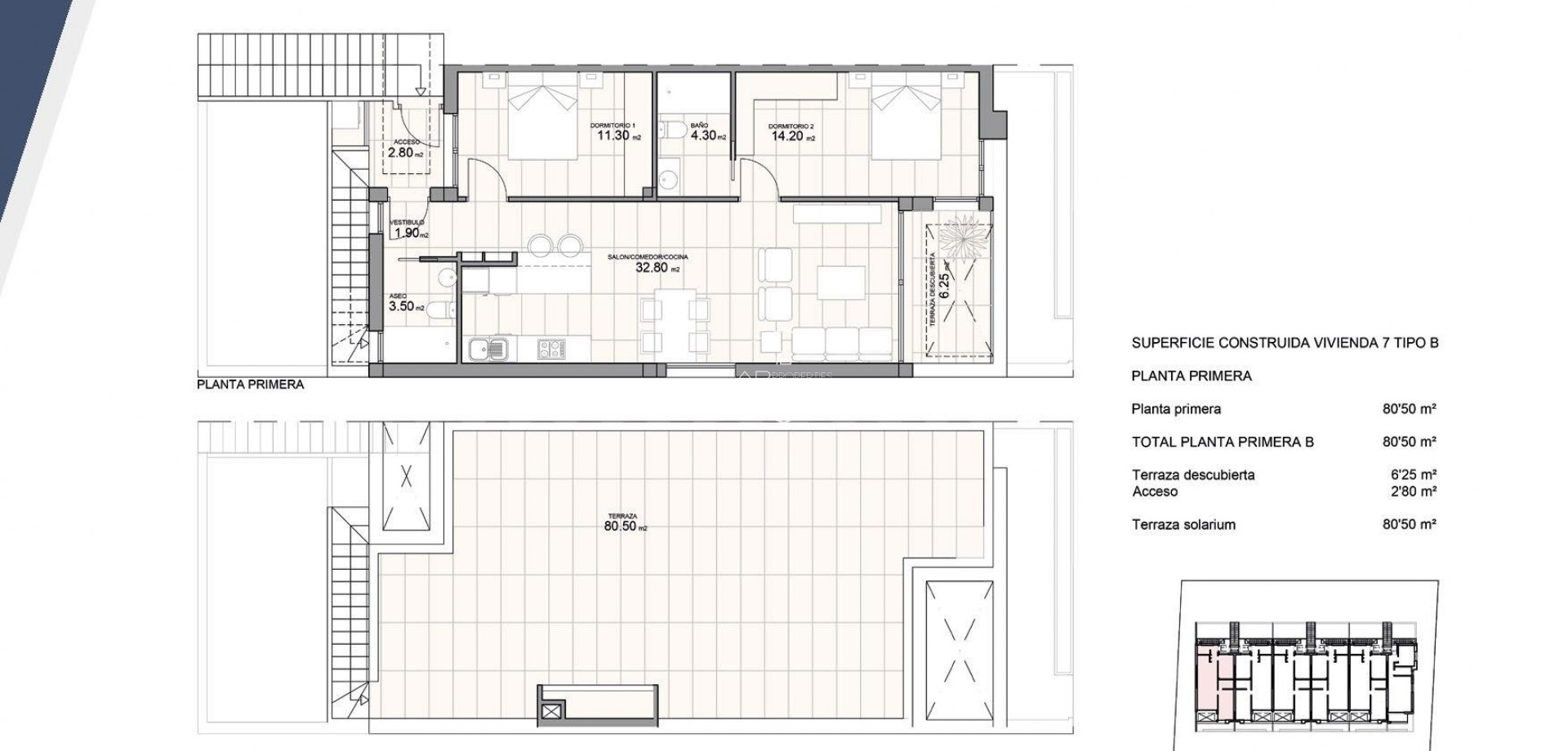 Nowy budynek - Bungalow -
Pilar de la Horadada - Zona Pueblo