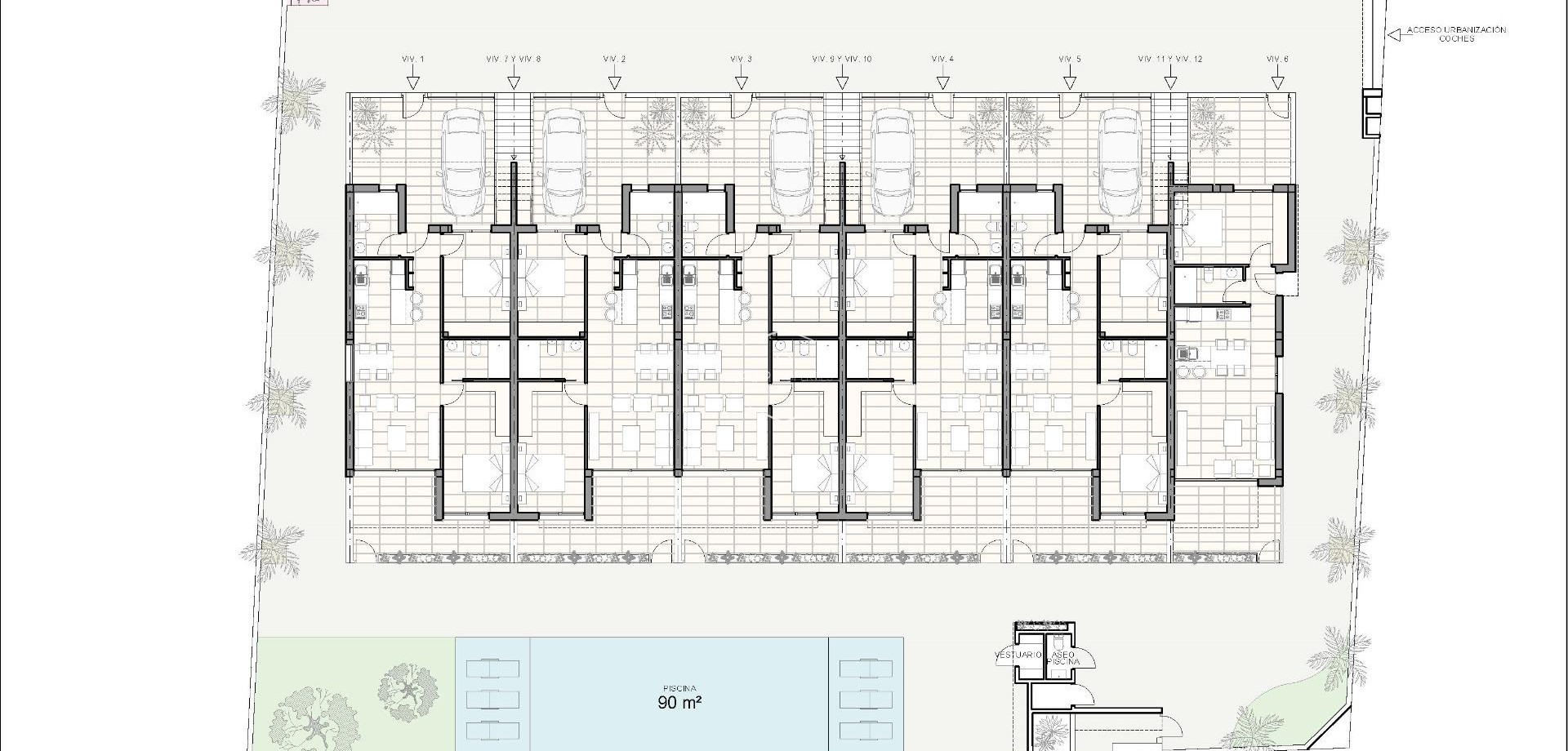 Nieuwbouw Woningen - Bungalow -
Pilar de la Horadada - Zona Pueblo