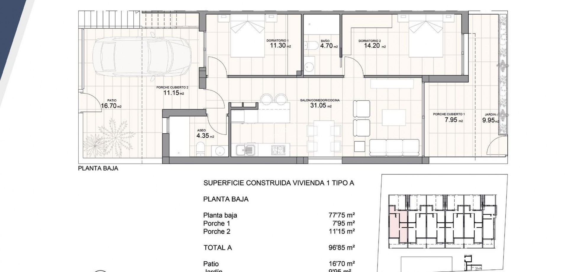 Nueva construcción  - Bungalow -
Pilar de la Horadada - Zona Pueblo