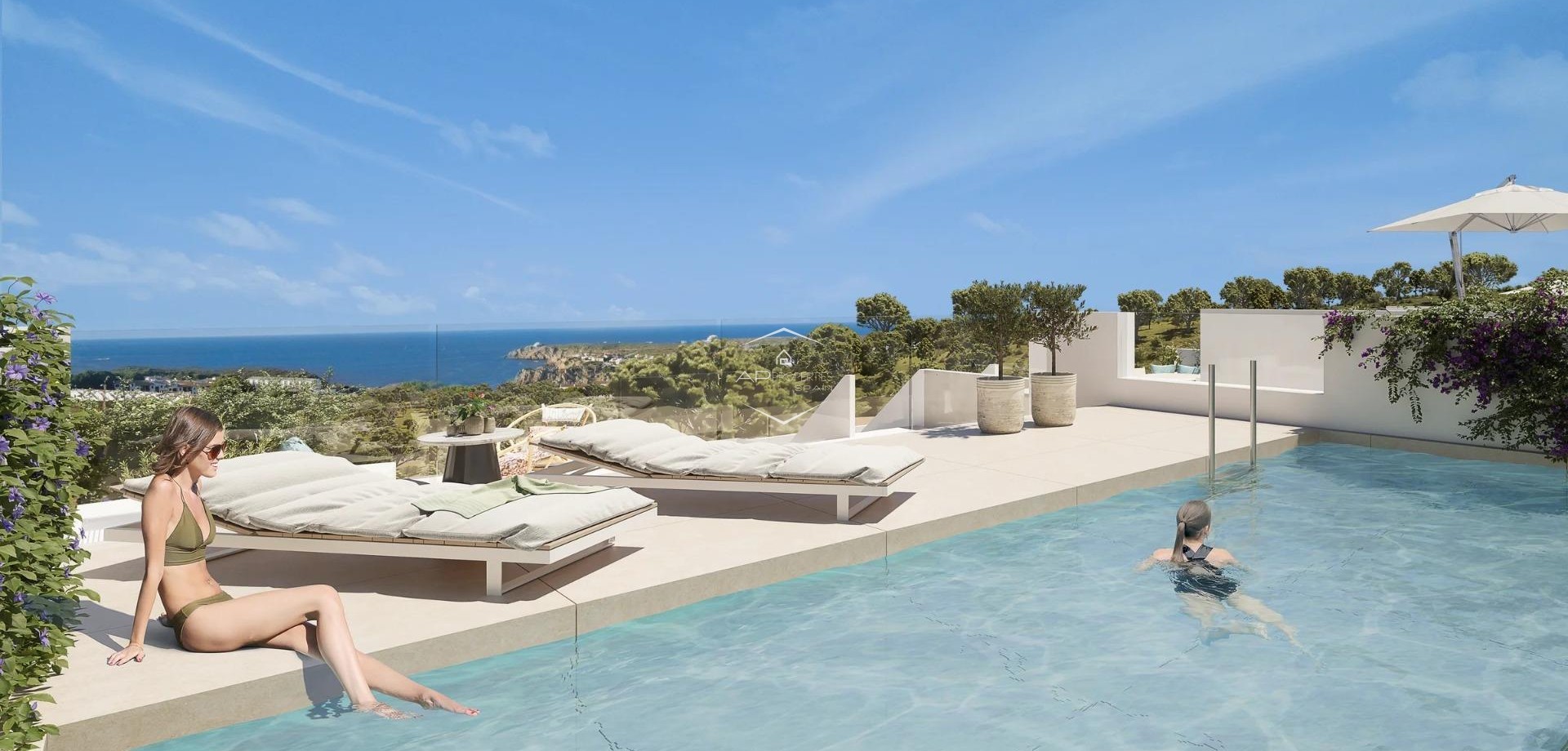 New Build - Apartment - Penthouse -
Arenal d´en Castell - pueblo