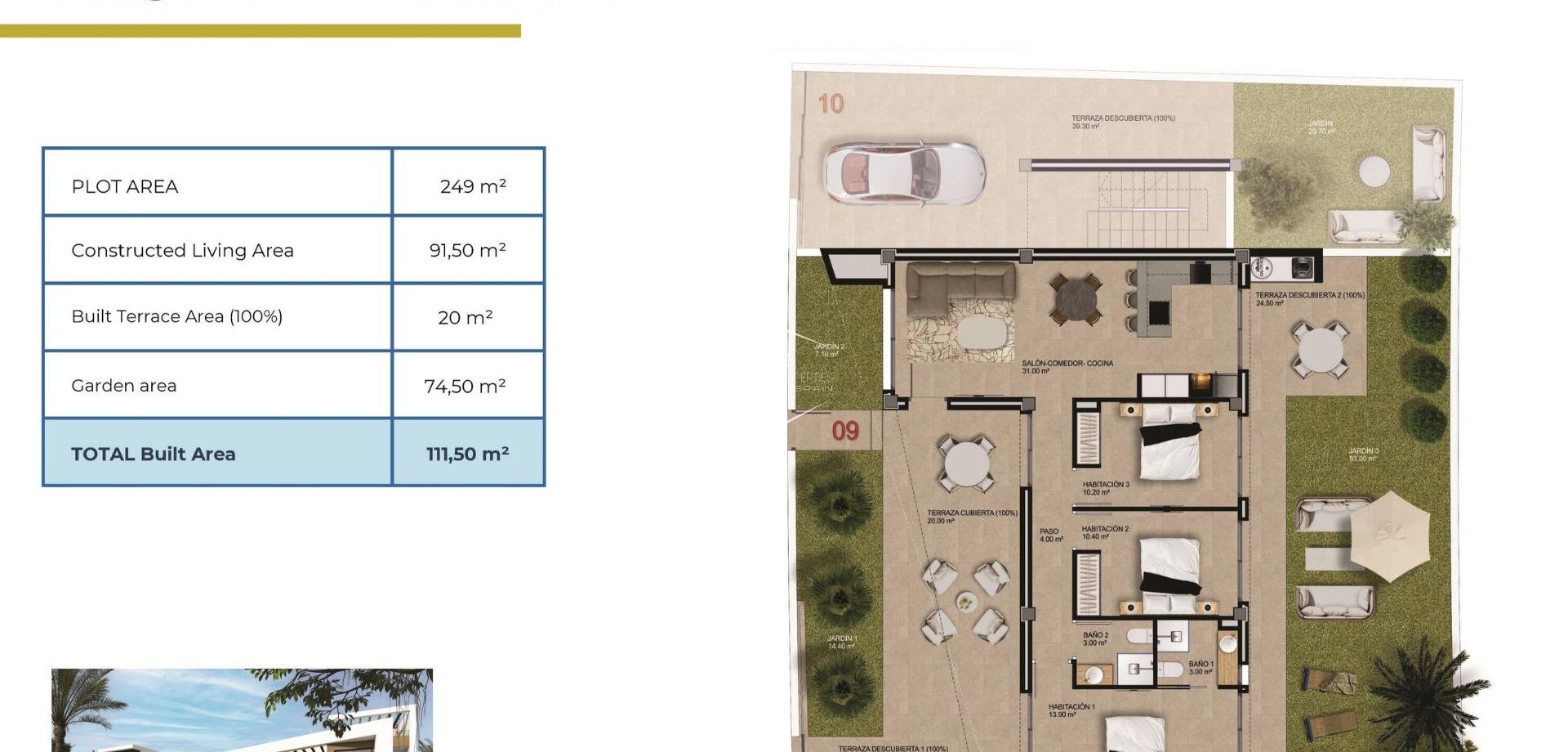 Nieuwbouw Woningen - Bungalow -
Orihuela Costa - Punta Prima