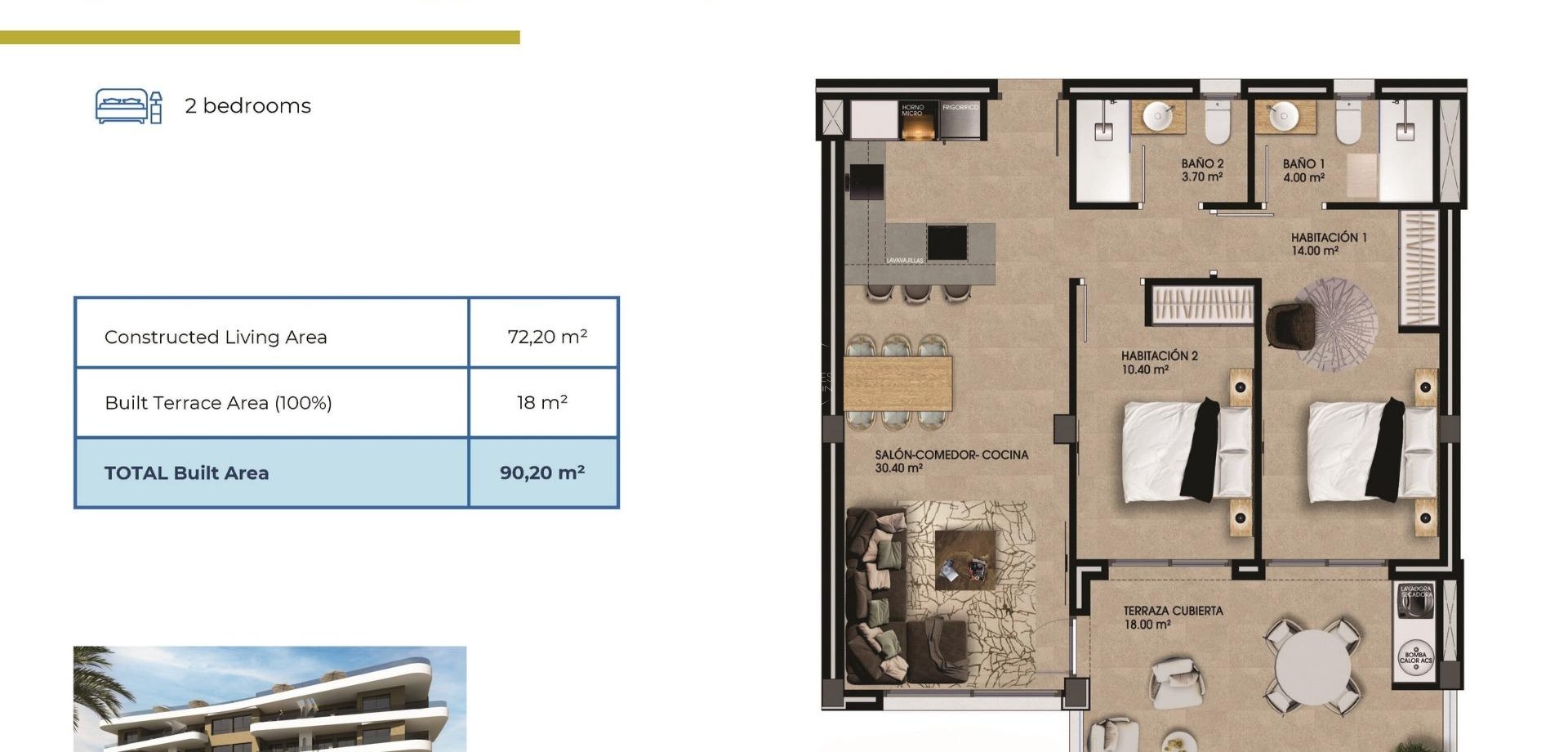 New Build - Apartment - Penthouse -
Orihuela Costa - Punta Prima