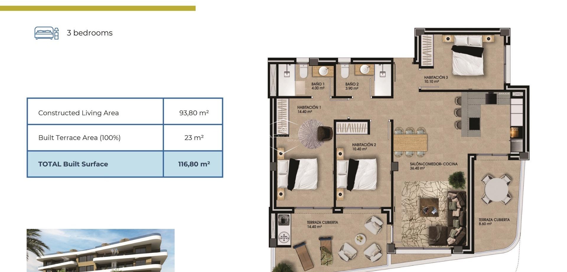 New Build - Apartment / flat -
Orihuela Costa - Punta Prima