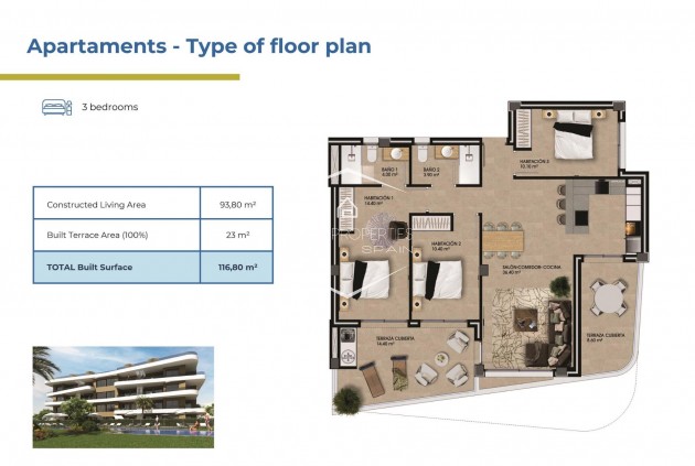 Nueva construcción  - Apartamento / piso -
Orihuela Costa - Punta Prima