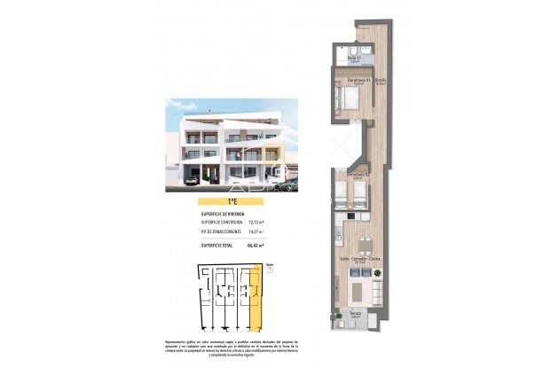 Nouvelle construction - Appartement -
Torrevieja - Playa Del Cura