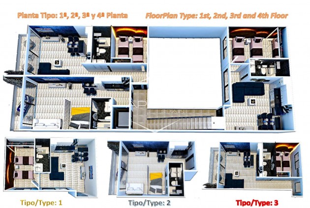 Nueva construcción  - Apartamento / piso -
Torrevieja - Centro