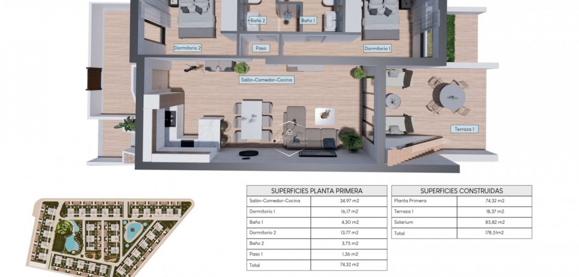 New Build - Bungalow -
Torrevieja - Los Balcones