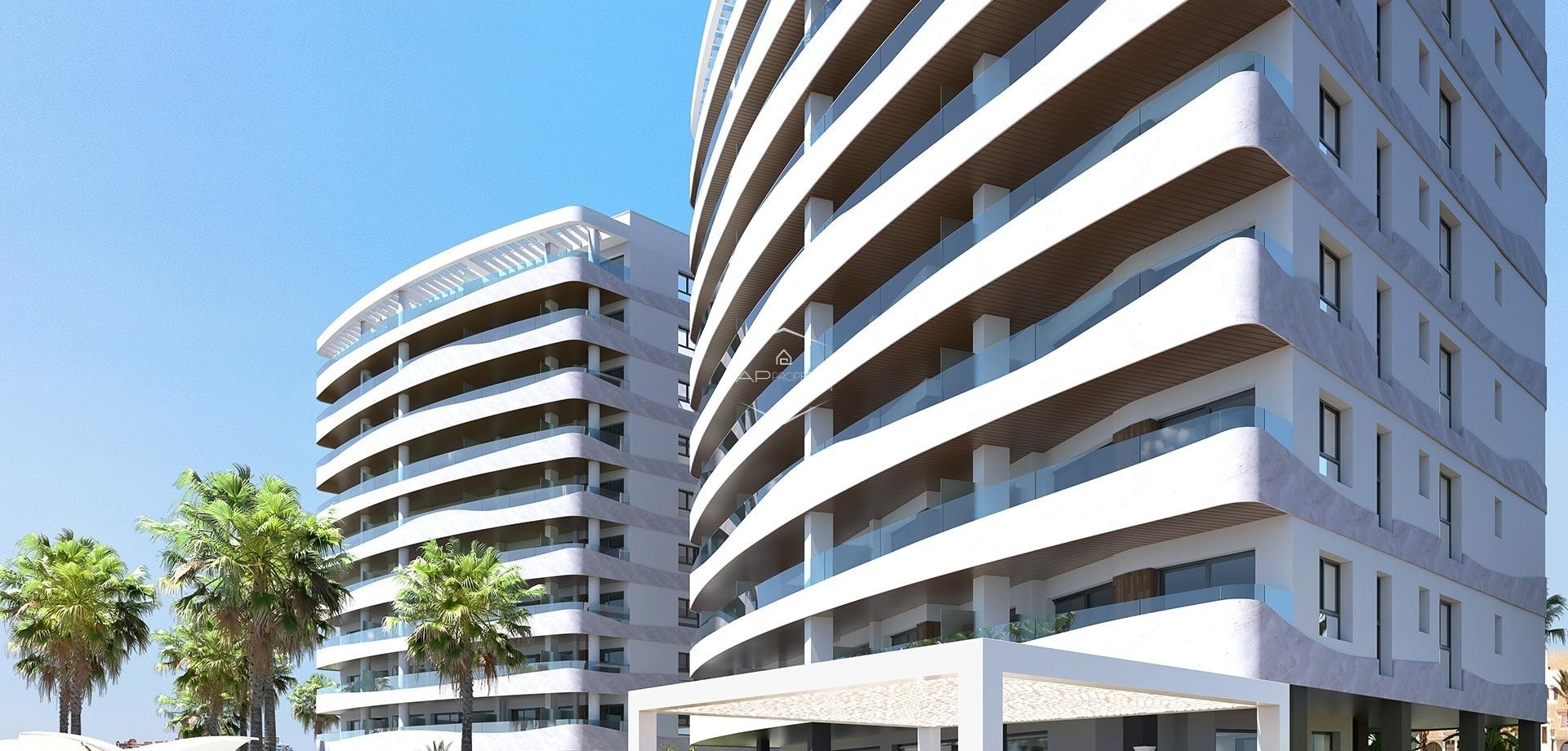 New Build - Apartment / flat -
La Manga del Mar Menor - 1ª Linea Del Mar Mediterraneo