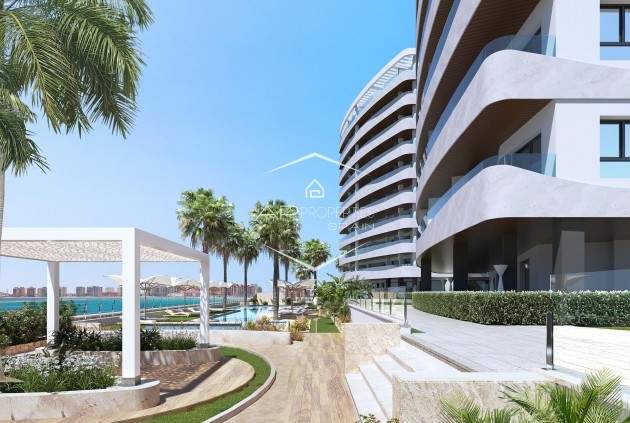 New Build - Apartment / flat -
La Manga del Mar Menor - 1ª Linea Del Mar Mediterraneo