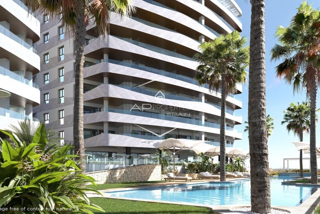 New Build - Apartment / flat -
La Manga del Mar Menor - 1ª Linea Del Mar Mediterraneo