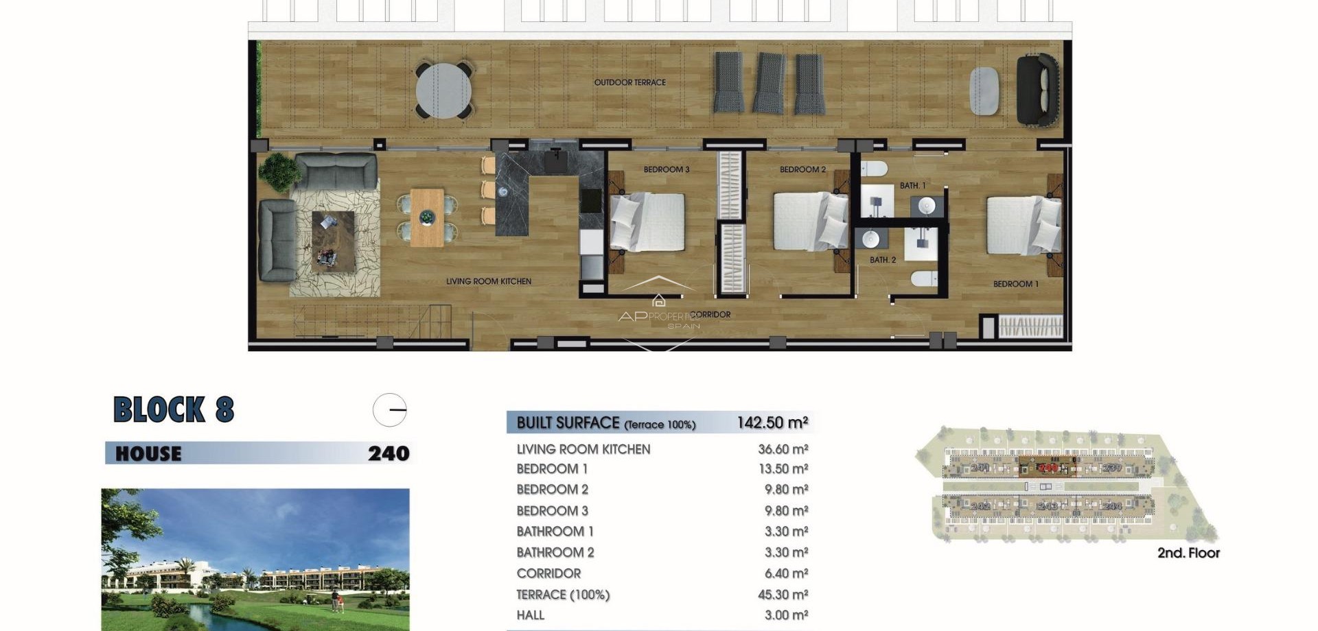 New Build - Apartment - Penthouse -
Los Alcázares - Serena Golf